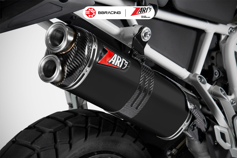 Zard Triumph Tiger 900 - Slip On Silencer Titanium Black Coating